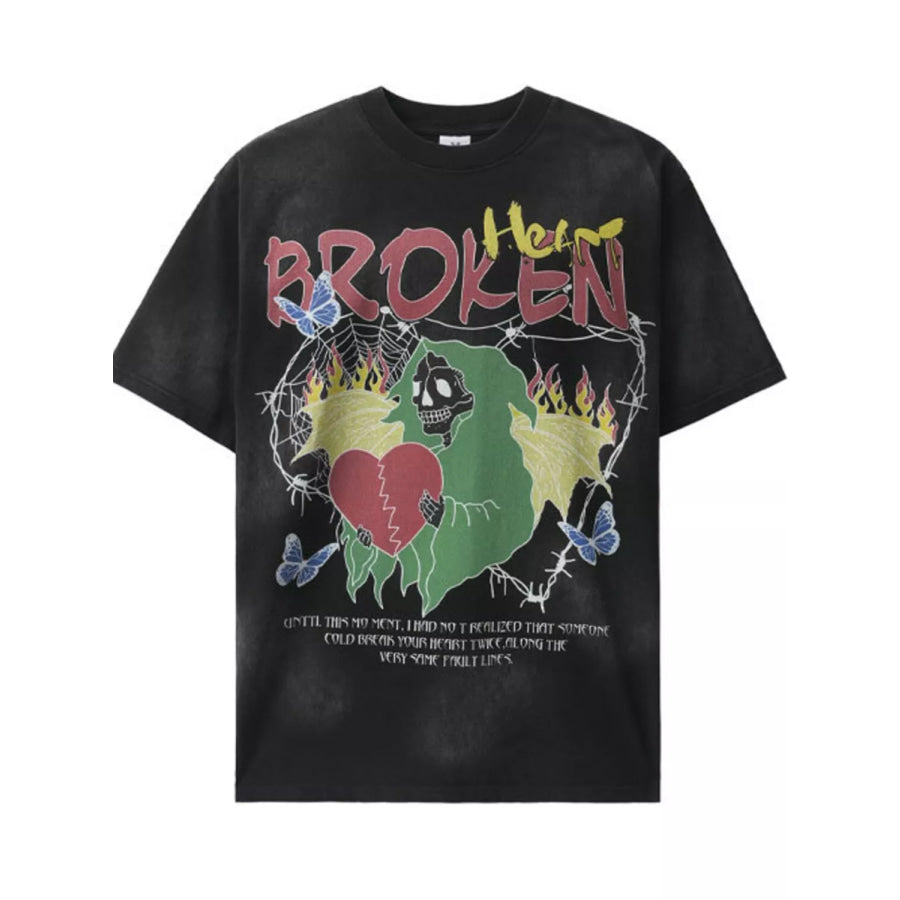 Men’s Graphic Round Neck T-Shirt Apparel and Accessories