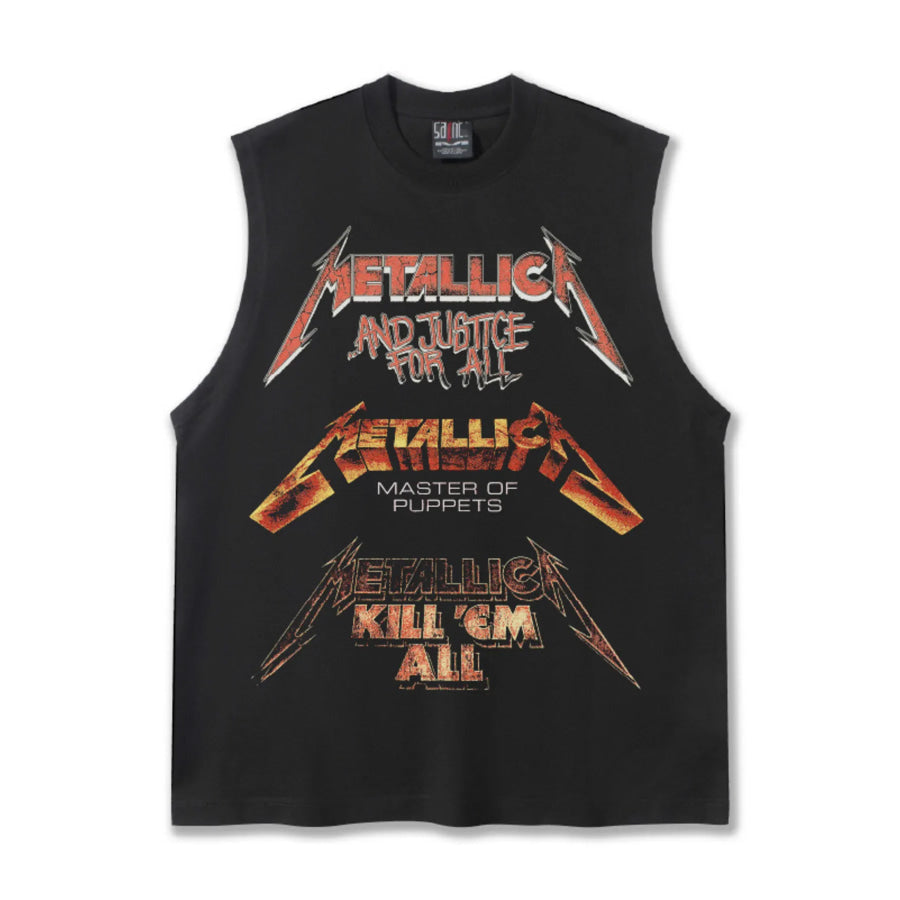Men’s Graphic Round Neck Tank Apparel and Accessories