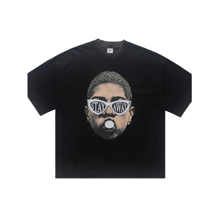 Men’s Graphic Short Sleeve Oversized T-Shirt Apparel and Accessories