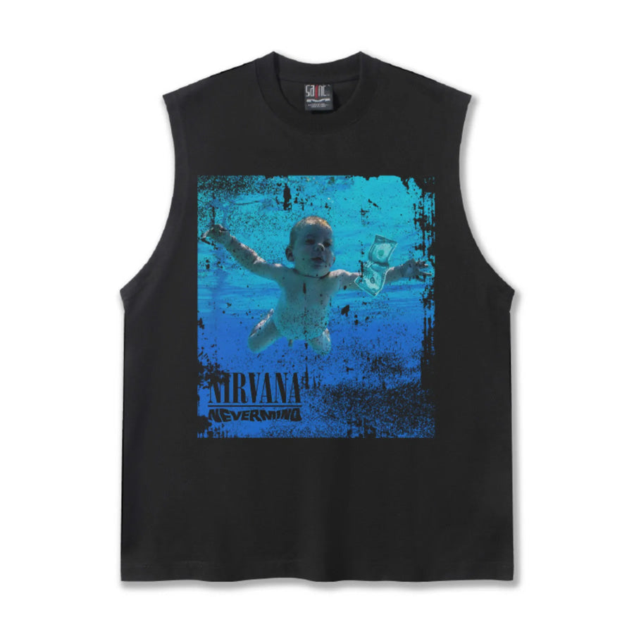 Men’s Graphic Sleeveless Tank Top Apparel and Accessories