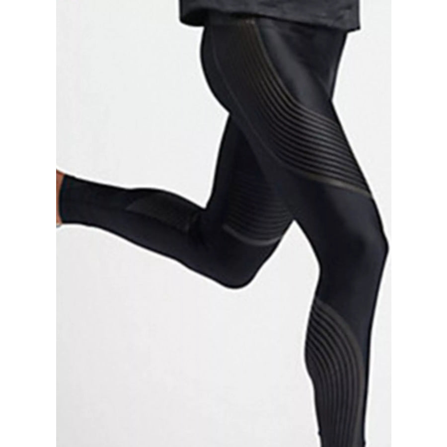 Men’s High Waist Active Leggings Apparel and Accessories