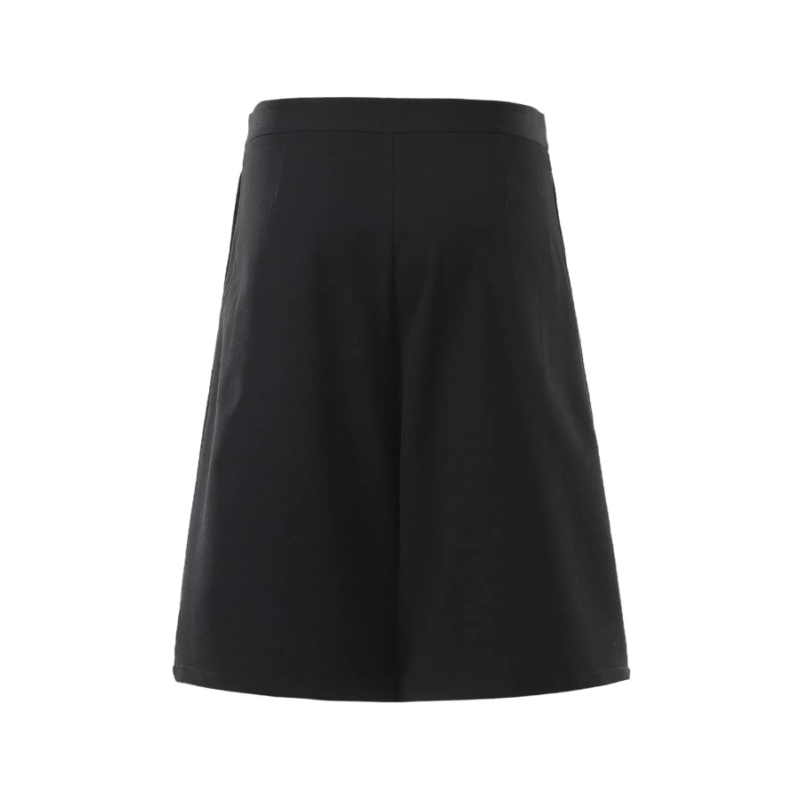 Men’s High-Waisted Asymmetric Pleated Capris Apparel and Accessories