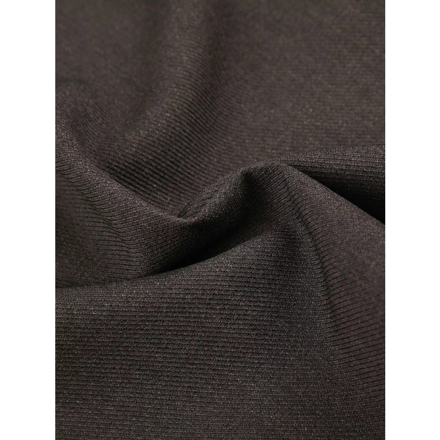 Men’s High-Waisted Paperbag Waist Wide-Leg Capris Apparel and Accessories