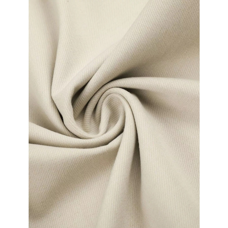 Men’s High-Waisted Pleated Wide-Leg Pants Apparel and Accessories