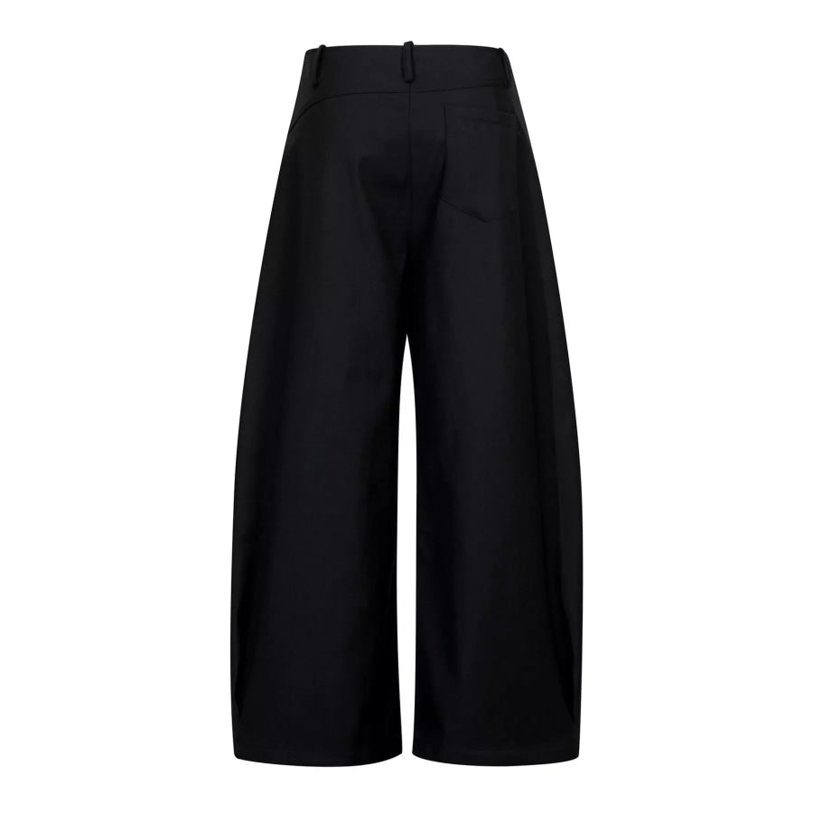 Men’s High-Waisted Wide-Leg Pleated Casual Pants Apparel and Accessories