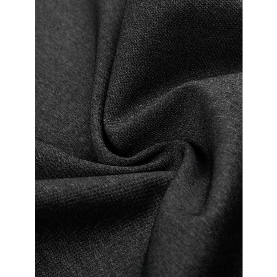 Men’s High-Waisted Wide-Leg Pleated Pants Apparel and Accessories