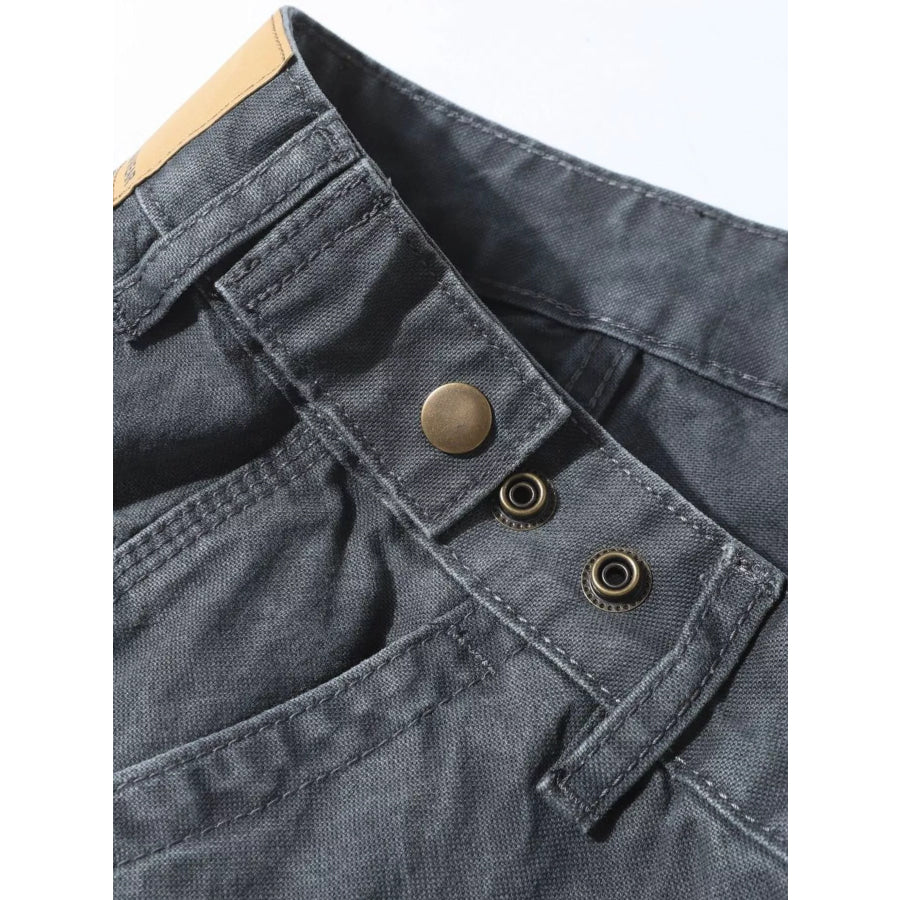 Men’s Ink-Splash Loose Fit Pants Apparel and Accessories