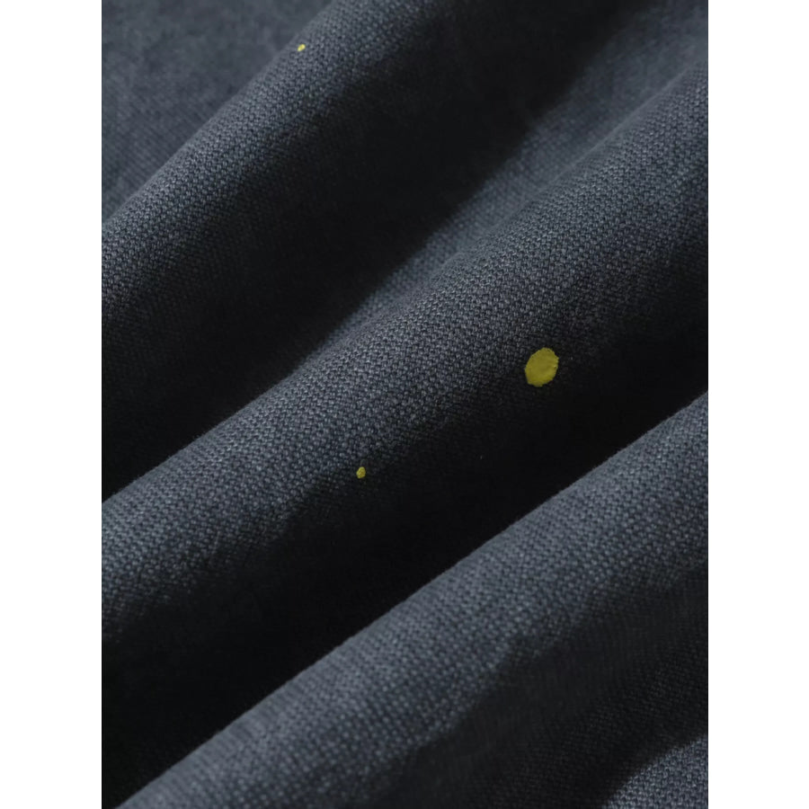 Men’s Ink-Splash Loose Fit Pants Apparel and Accessories