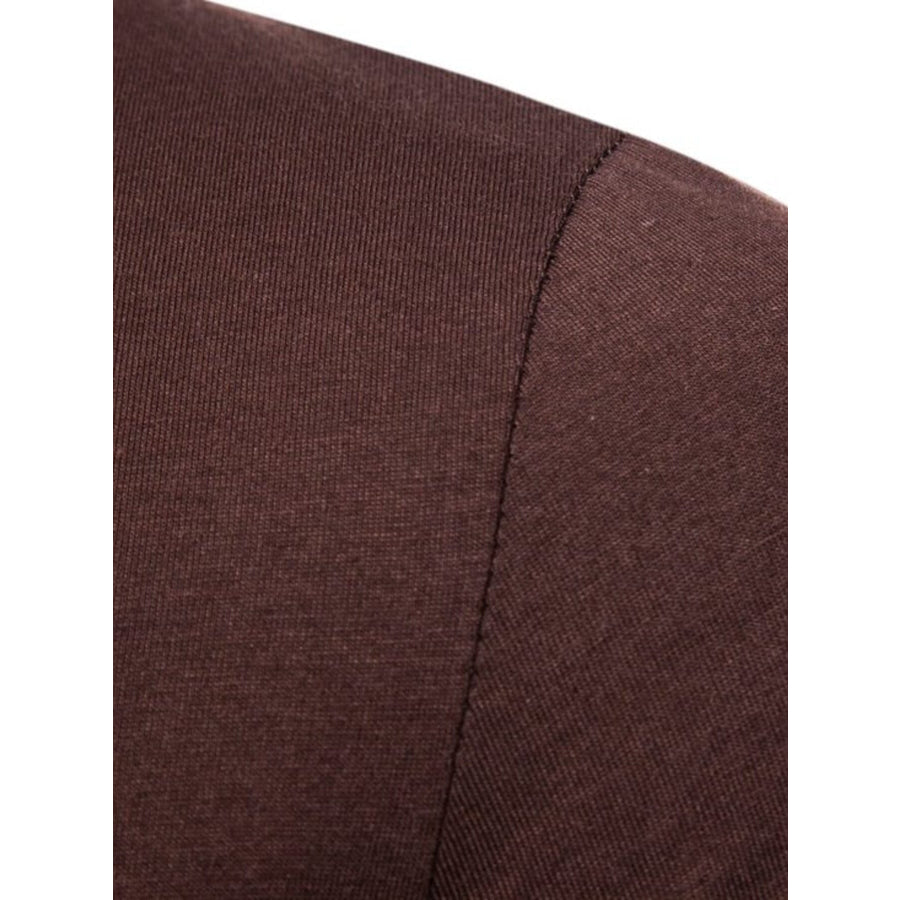 Men’s Lace-Up Asymmetric Hem T-Shirt Apparel and Accessories