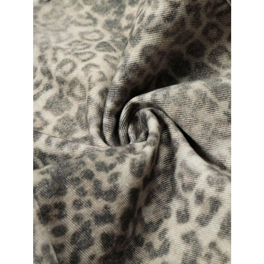 Men’s Leopard Print Cargo Pants Apparel and Accessories