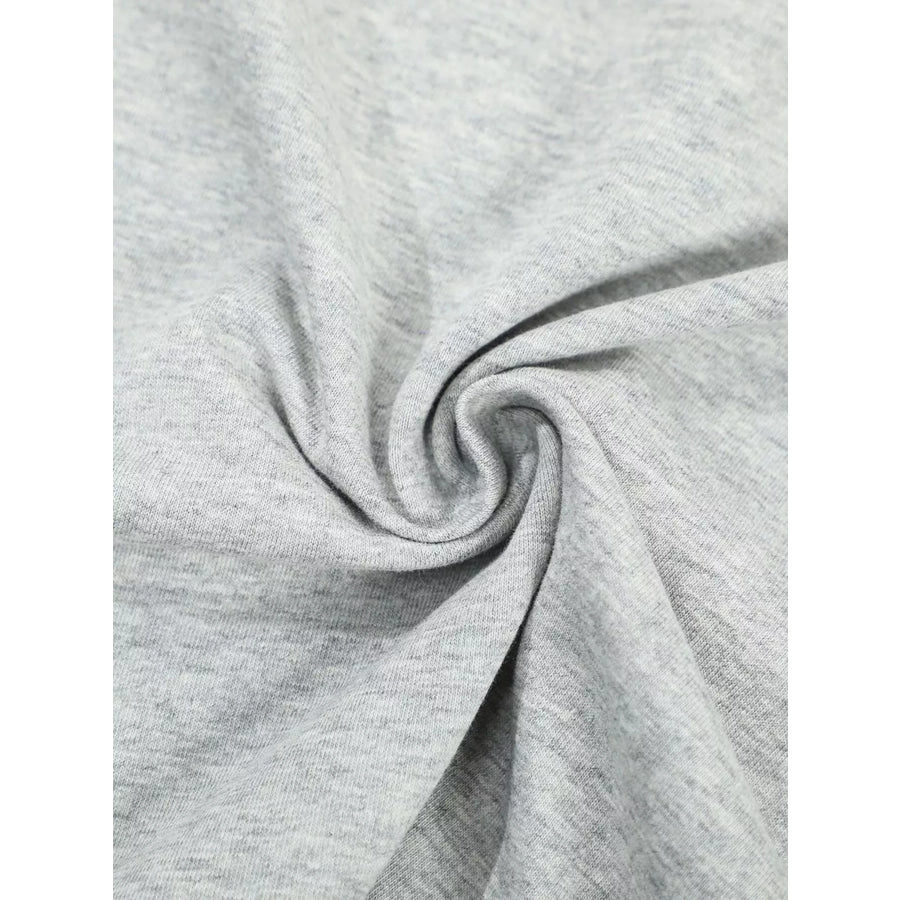 Men’s Letter Graphic Round Neck Short Sleeve T-Shirt