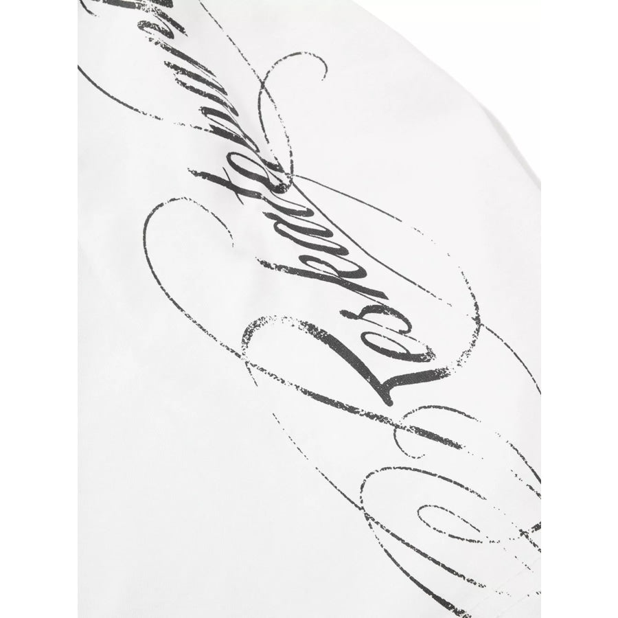 Men’s Letter Short Sleeve Polo Apparel and Accessories