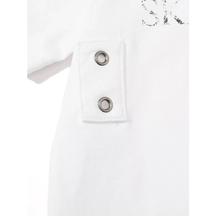 Men’s Letter Short Sleeve Polo Apparel and Accessories