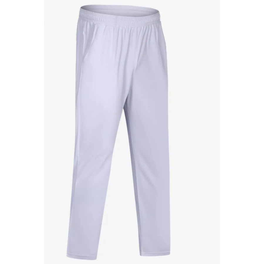 Men’s Lightweight Active Pants White / M Apparel and Accessories