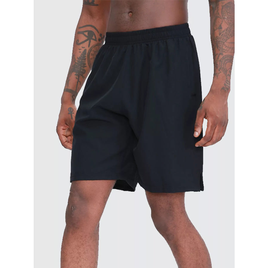 Men’s Lightweight Elastic Waist Shorts Black / M Apparel and Accessories
