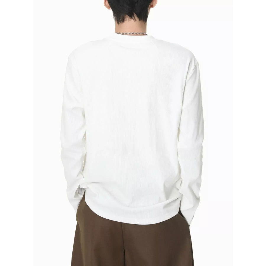 Men’s Long-Sleeve Crew Neck T-Shirt Apparel and Accessories