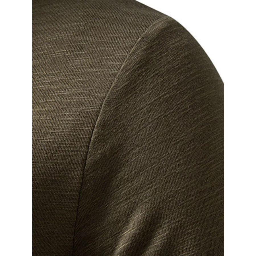 Men’s Long Sleeve Henley T-Shirt Apparel and Accessories