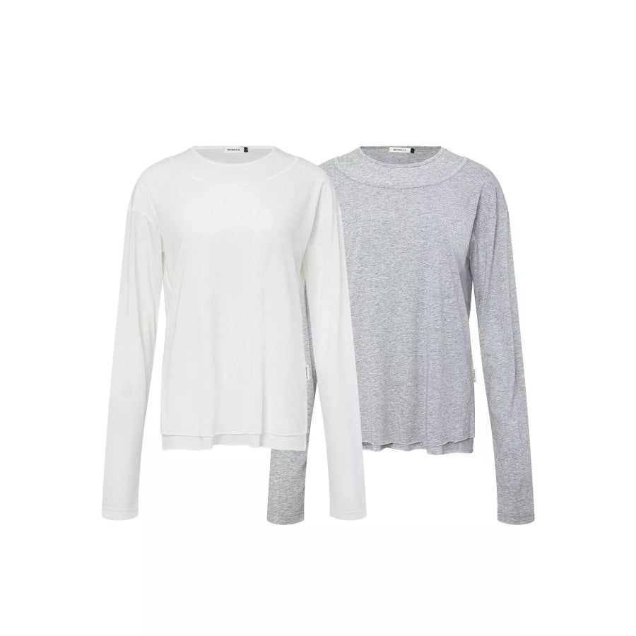 Men’s Long-Sleeve Round Neck T-Shirt Apparel and Accessories