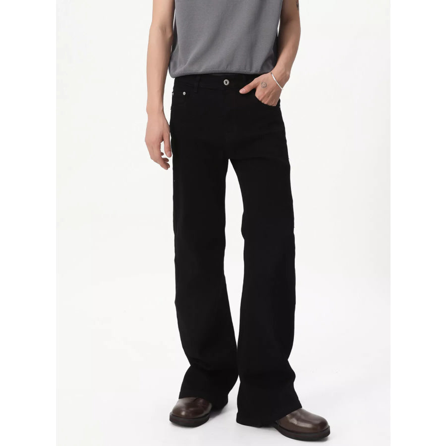 Men’s Loose Fit Bootcut Jeans Apparel and Accessories