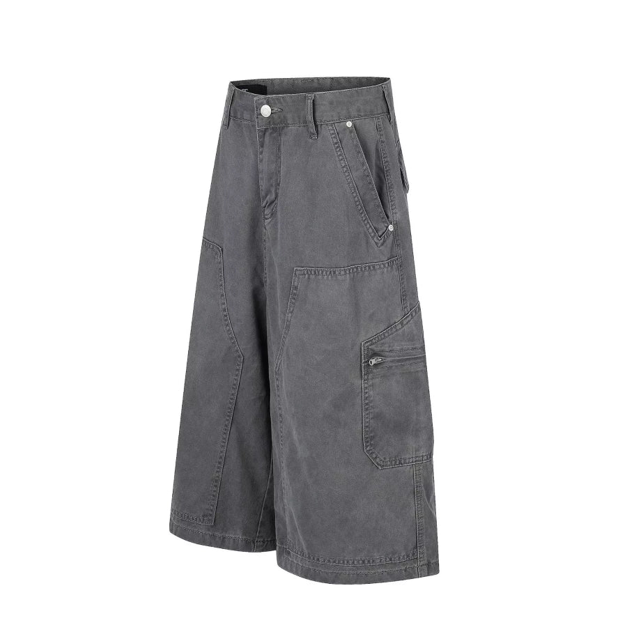 Men’s Loose Fit Cargo Capris Apparel and Accessories