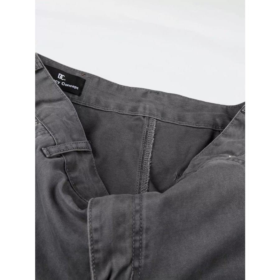 Men’s Loose Fit Cargo Capris Apparel and Accessories