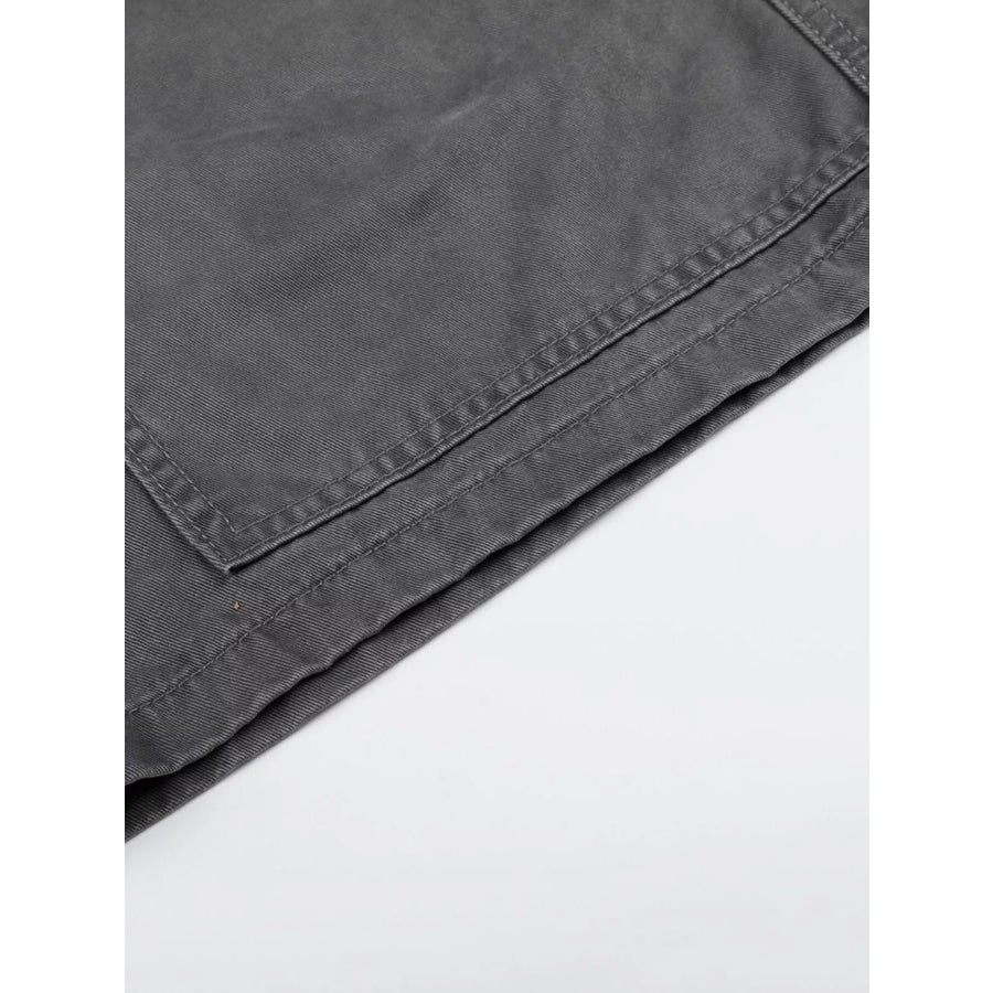 Men’s Loose Fit Cargo Capris Apparel and Accessories