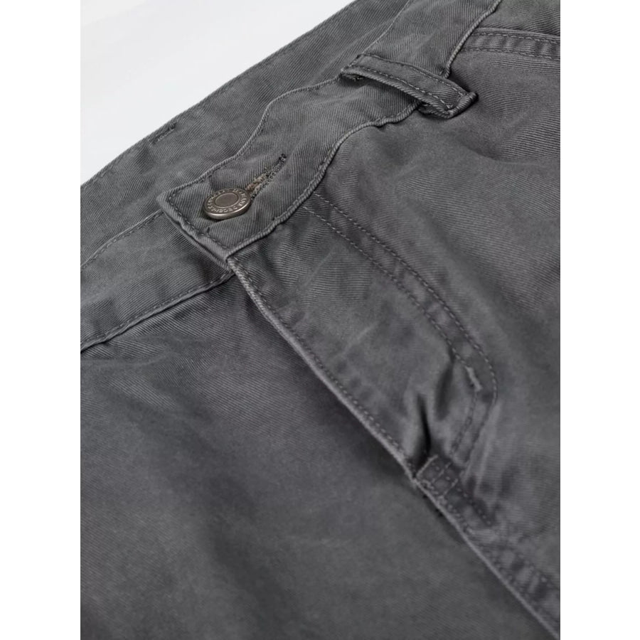 Men’s Loose Fit Cargo Capris Apparel and Accessories
