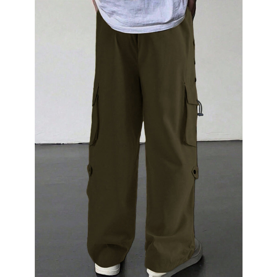 Men’s Loose Fit Cargo Pants Apparel and Accessories