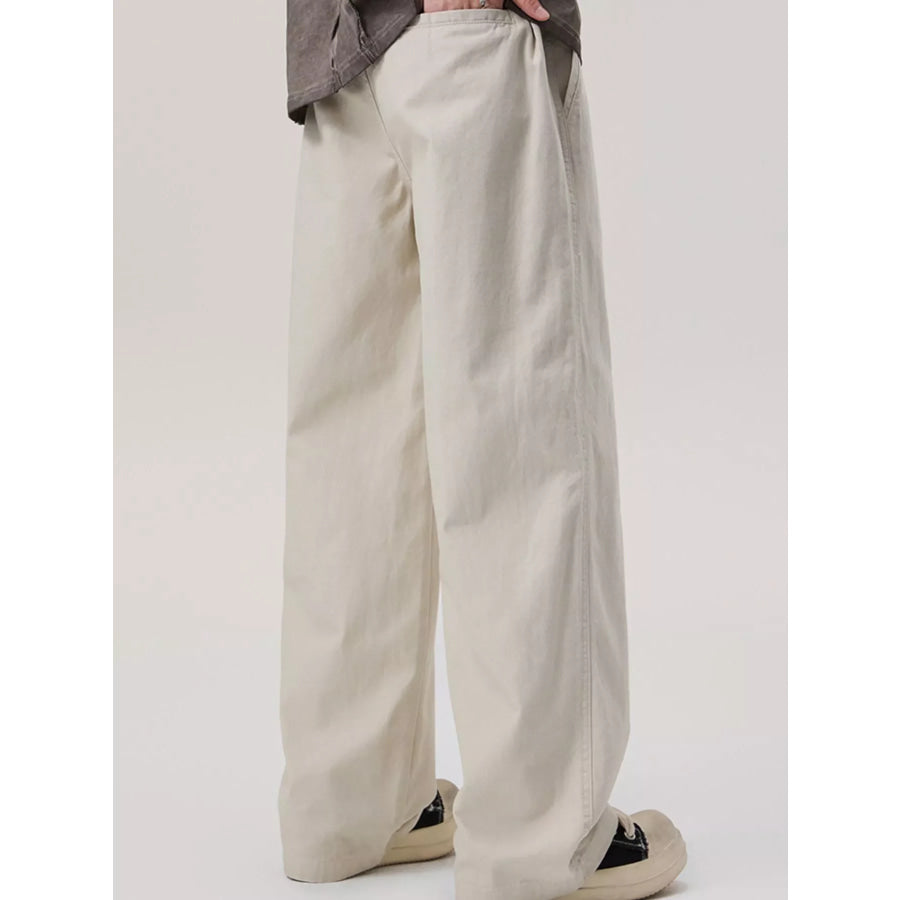 Men’s Loose Fit Drawstring Pants Apparel and Accessories