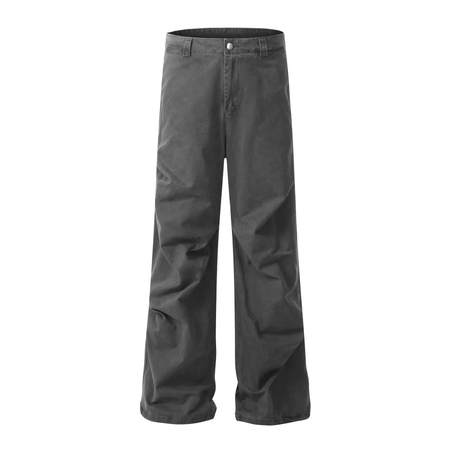 Men’s Loose Fit Pants Gray / S Apparel and Accessories