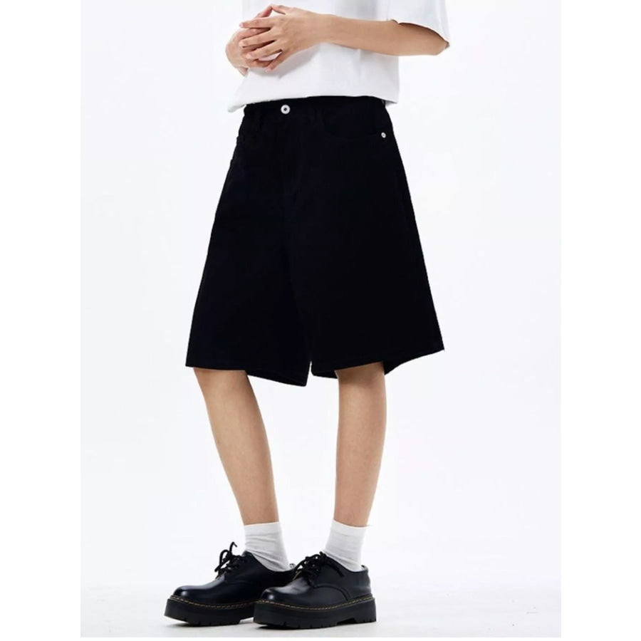 Men’s Loose Fit Shorts Black / S Apparel and Accessories
