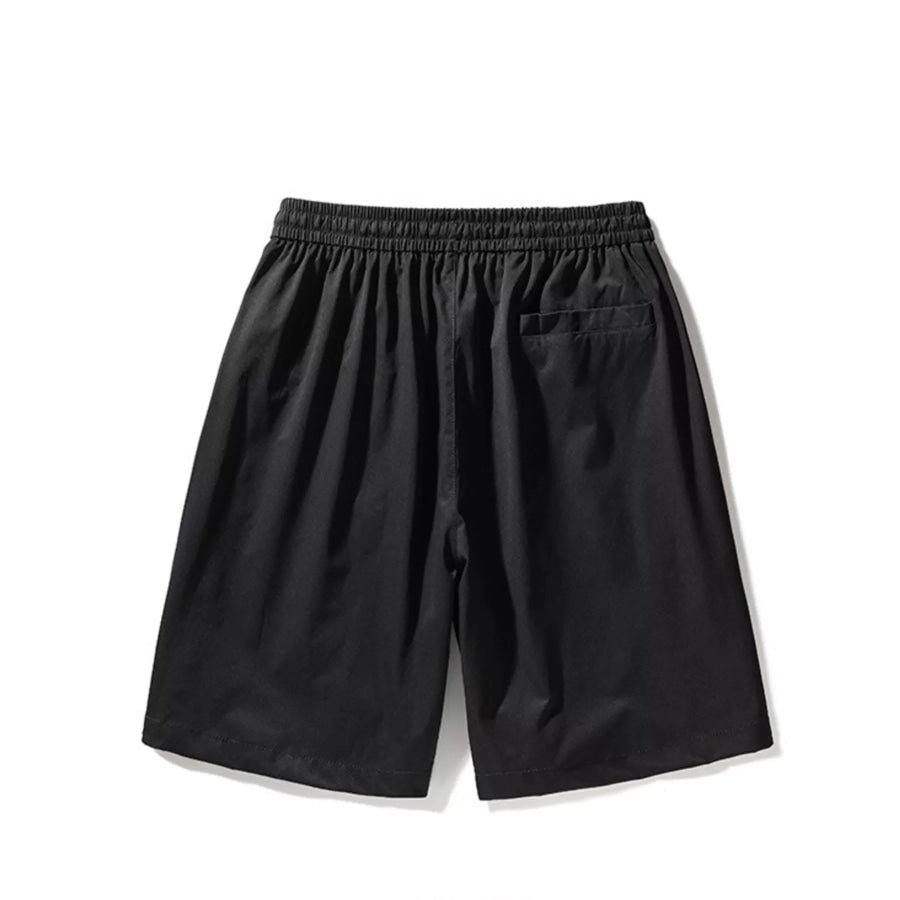 Men’s Multi-Pocket Cargo Shorts with Drawstring Apparel and Accessories