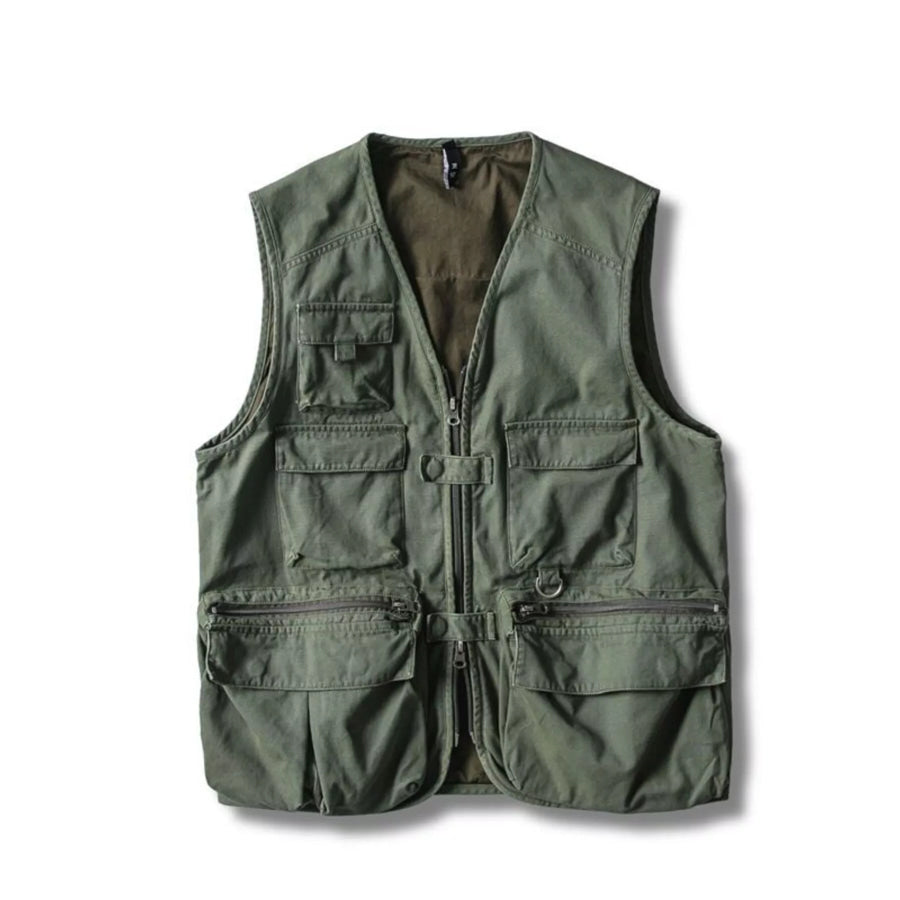 Men’s Multi-Pocket Cargo Vest Apparel and Accessories