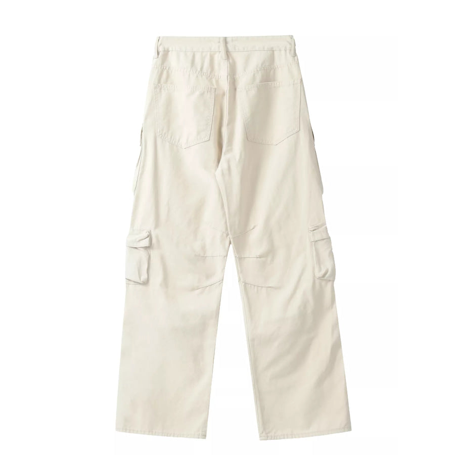 Men’s Multi-Pocket Relaxed Fit Cargo Pants Apparel and Accessories