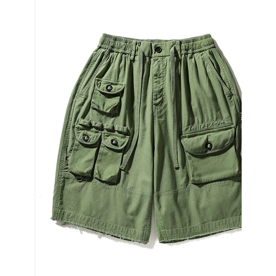 Men’s Multi Pockets Shorts Apparel and Accessories