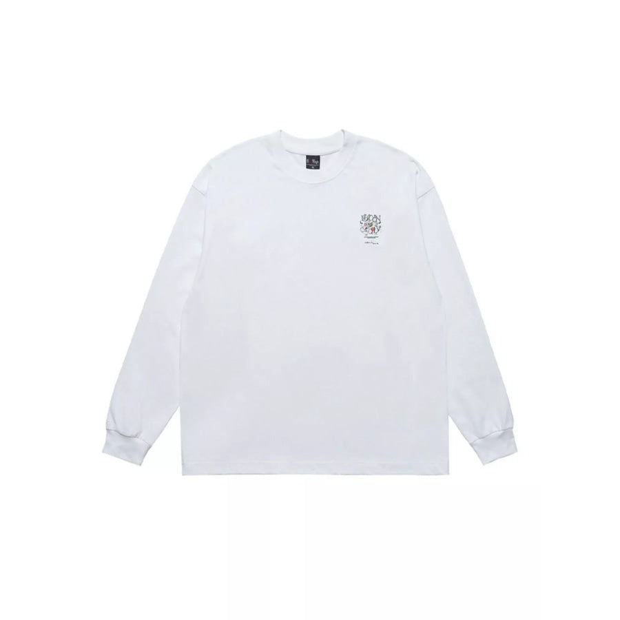Men’s Oversized Graphic Long Sleeve T-Shirt Apparel and Accessories