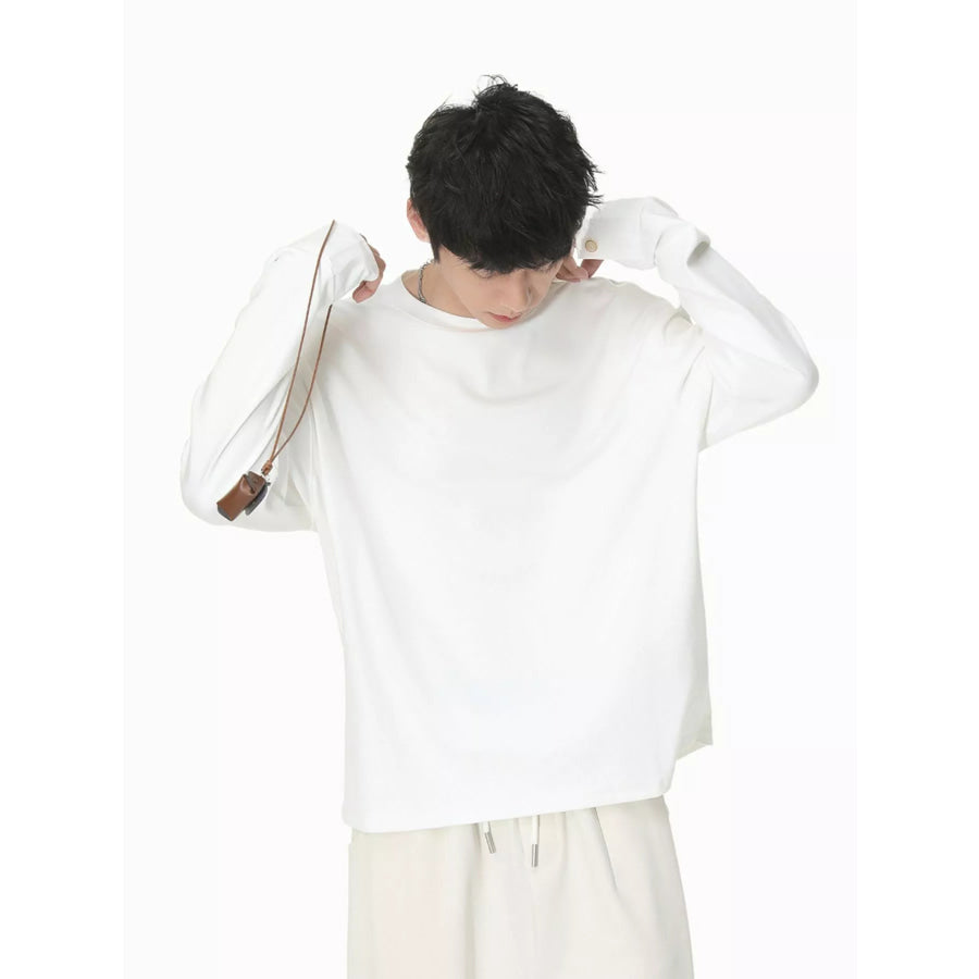 Men’s Oversized Long Sleeve T-Shirt Apparel and Accessories