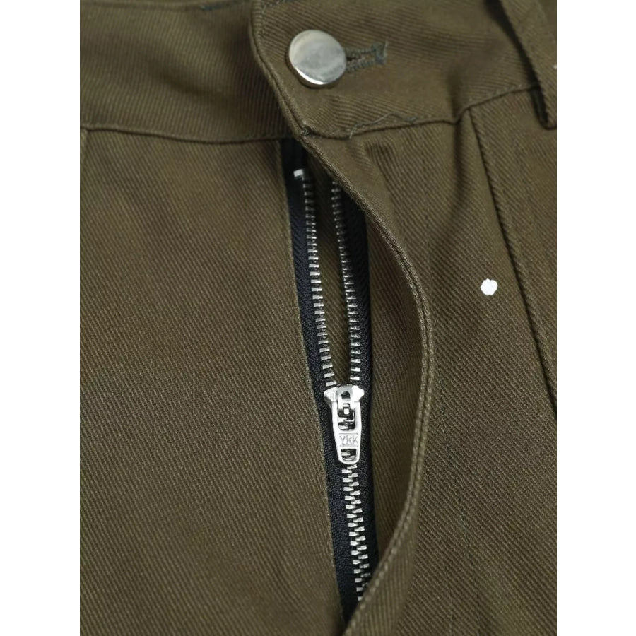 Men’s Paint Splatter Cargo Pants Apparel and Accessories