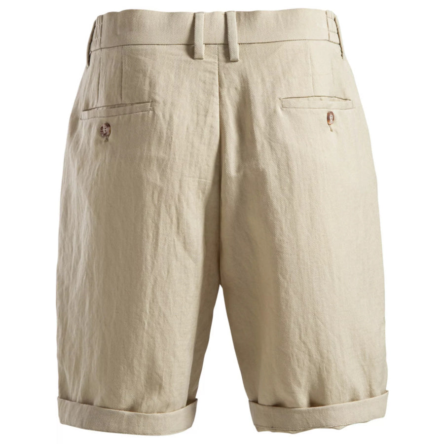 Men’s Pleated Shorts with Pockets Apparel and Accessories