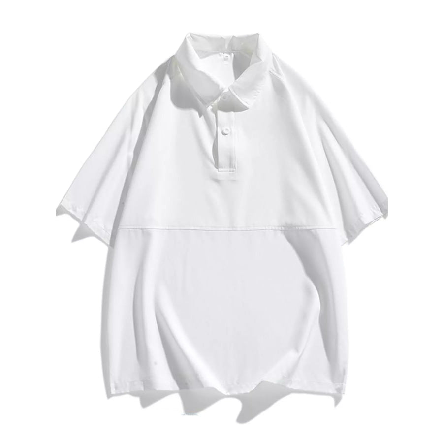 Men’s Plus Size Button Detail Short Sleeve Polo Apparel and Accessories