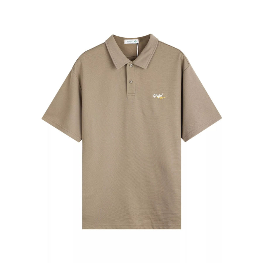 Men’s Plus Size Button Detail Short Sleeve Polo Apparel and Accessories