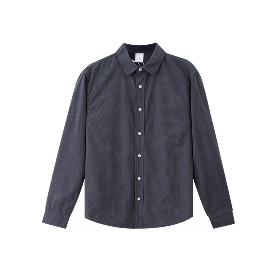 Men’s Plus Size Button Up Long Sleeve Shirt Apparel and Accessories