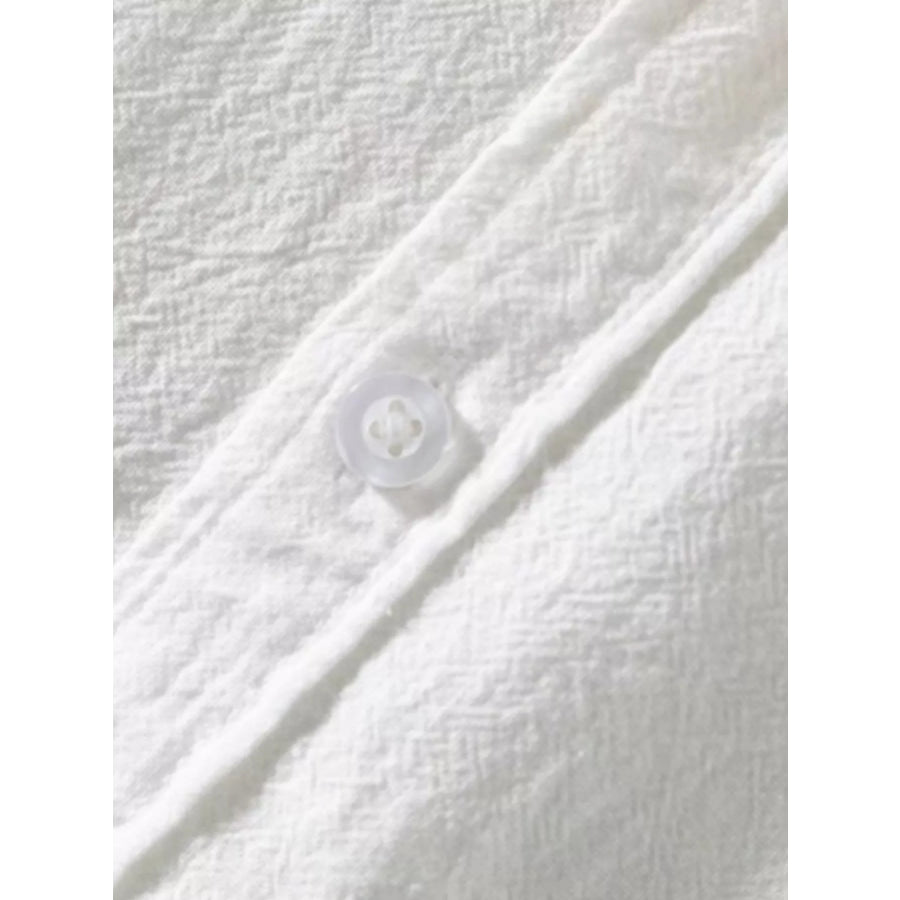 Men’s Plus Size Button Up Short Sleeve Shirt Apparel and Accessories
