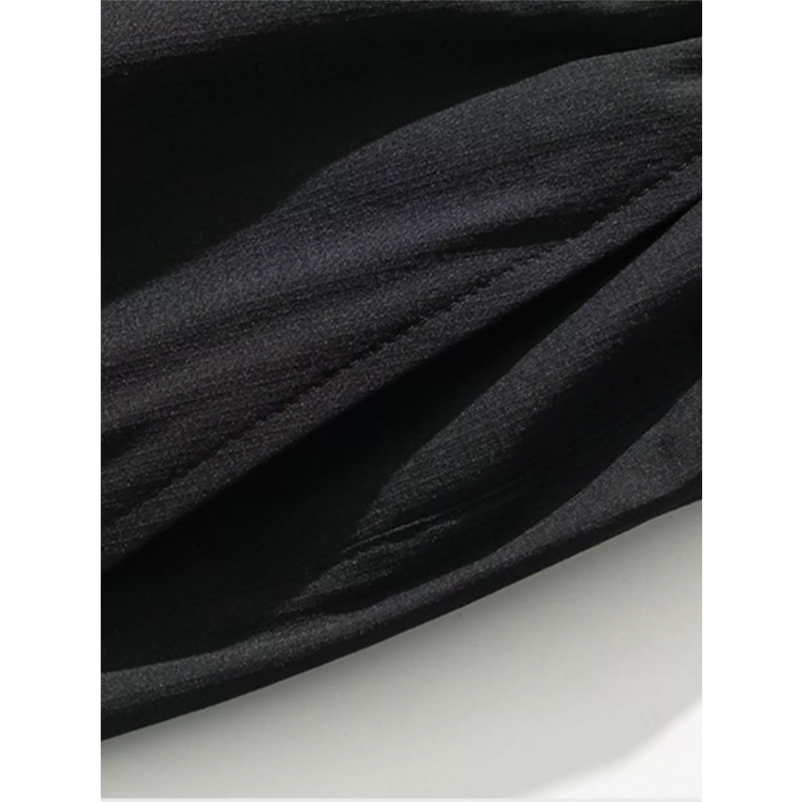 Men’s Plus Size Casual Cargo Capris with Drawstring Waist Apparel and Accessories