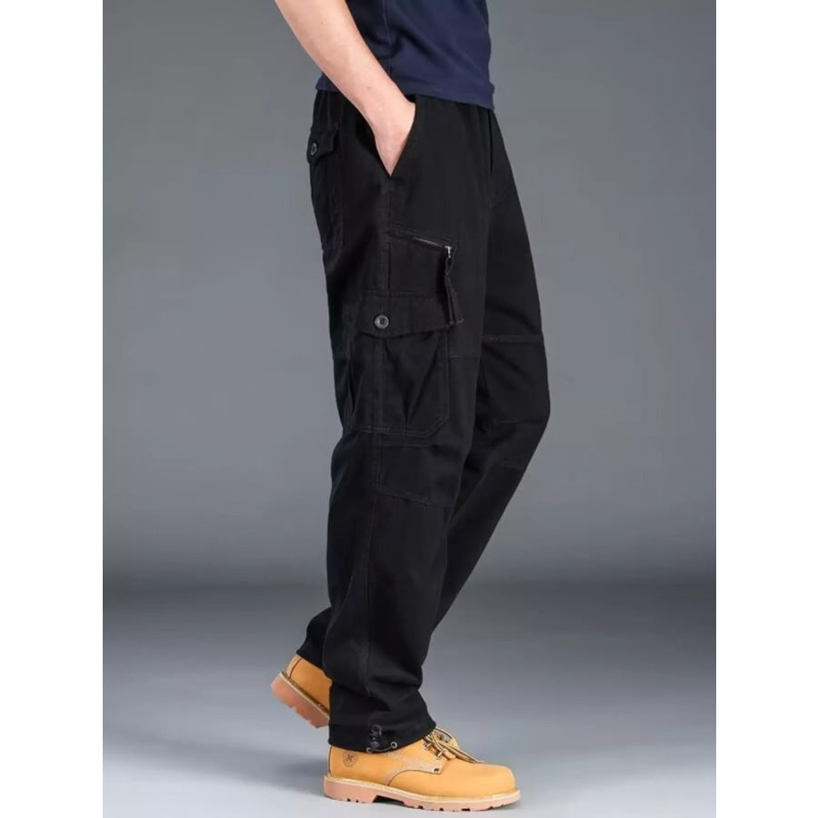 Men’s Plus Size Casual Cargo Pants Apparel and Accessories