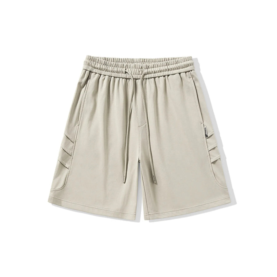 Men’s Plus Size Casual Cargo Shorts with Drawstring Apparel and Accessories