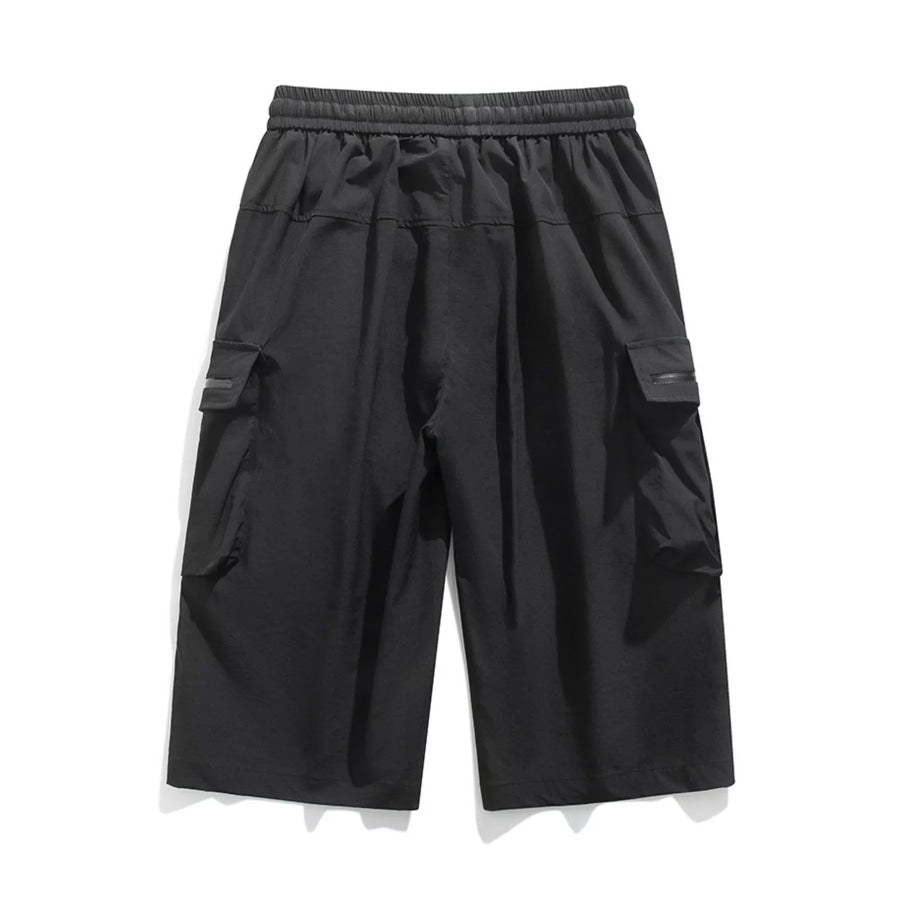Men’s Plus Size Casual Cargo Shorts with Zipper Pockets Apparel and Accessories