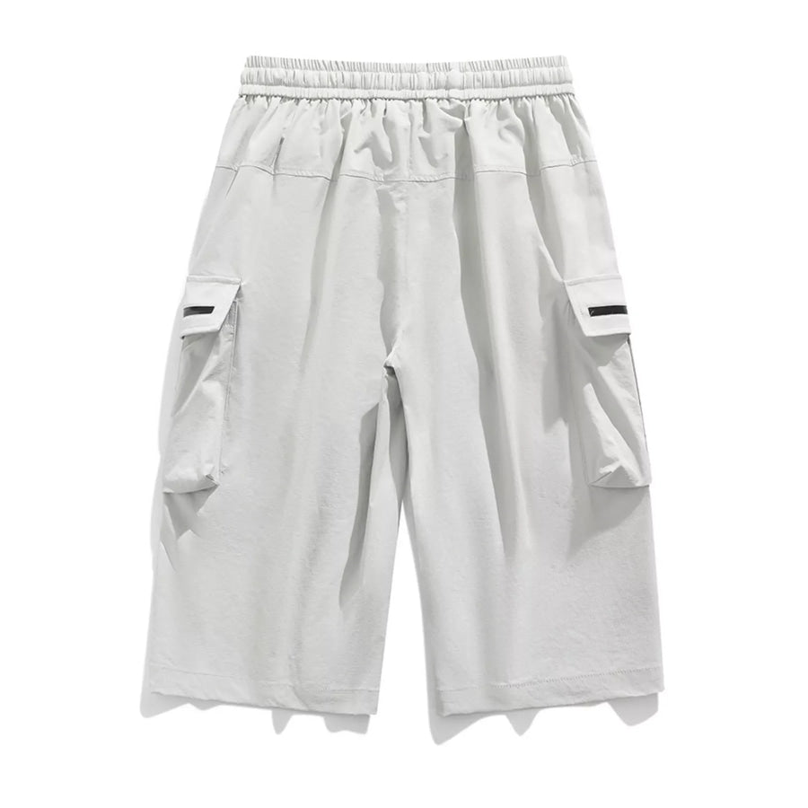 Men’s Plus Size Casual Cargo Shorts with Zipper Pockets Apparel and Accessories