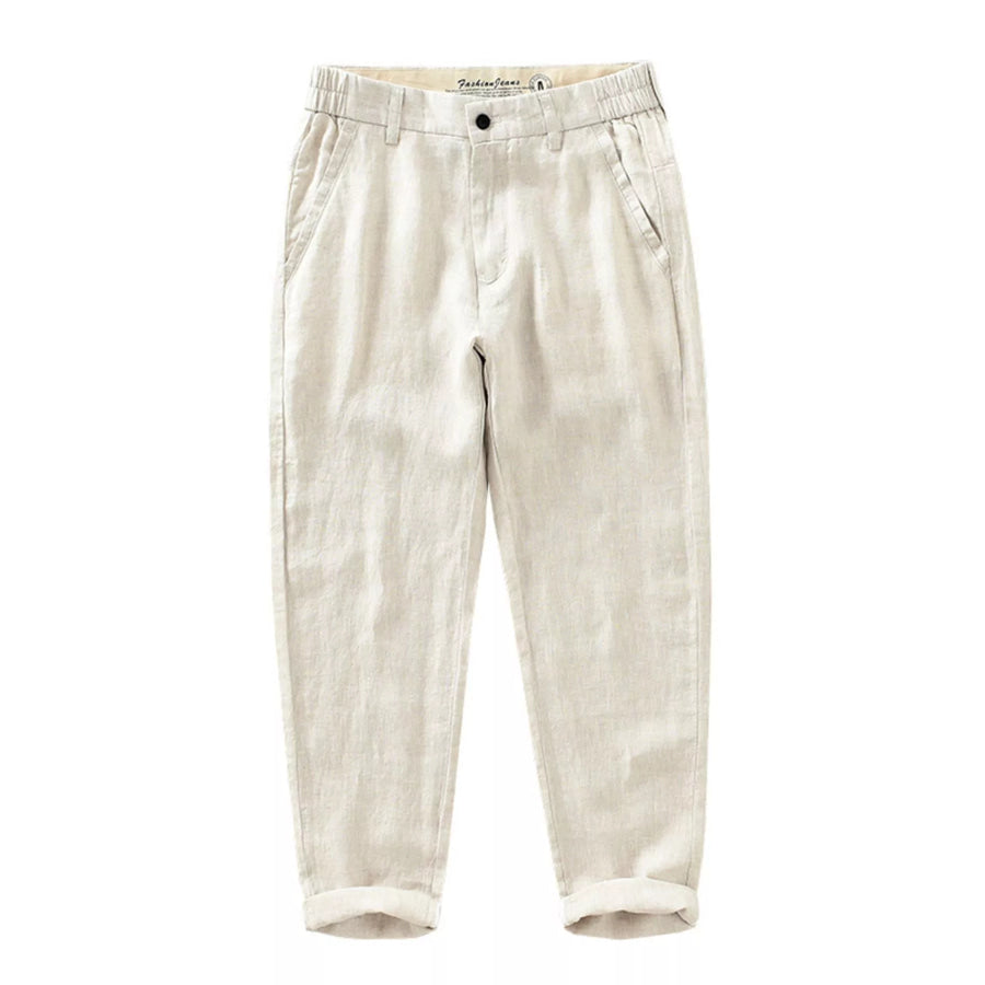 Men’s Plus Size Casual Cropped Pants Apparel and Accessories