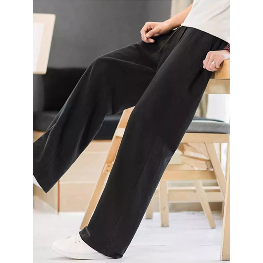 Men’s Plus Size Casual Drawstring Pants Apparel and Accessories